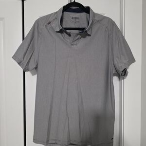 Rhone Men's Classic Gray Polo
